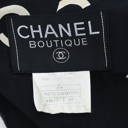 Chanel 1997 Jacket Dress Black #38