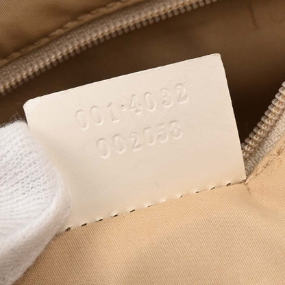 Gucci Off-white Canvas GG Jackie Handbag