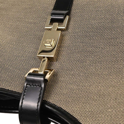 Gucci Beige Canvas Jackie Handbag
