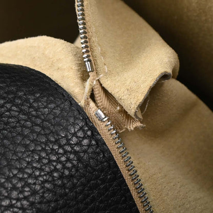 Fendi Black Leather Selleria Shoulder Bag