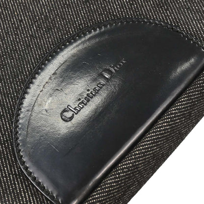 Christian Dior Black Denim Malice Handbag