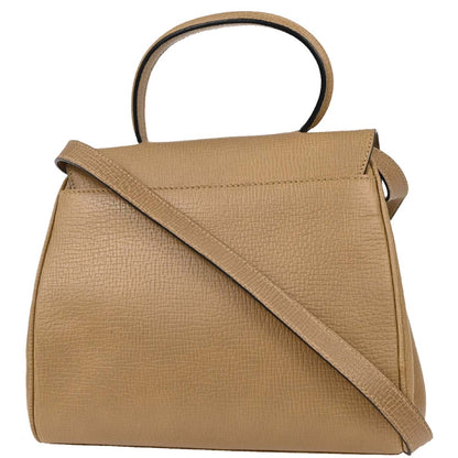 Loewe Beige Leather 2way Handbag