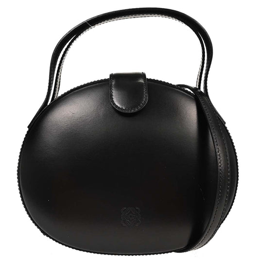 Loewe Black Leather 2way Handbag