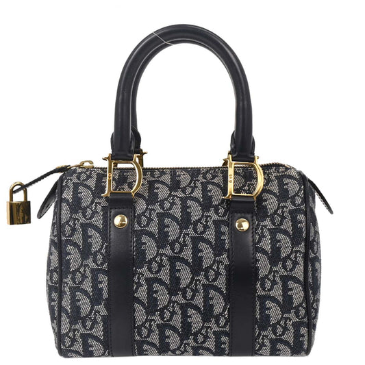 Christian Dior Navy Trotter Handbag