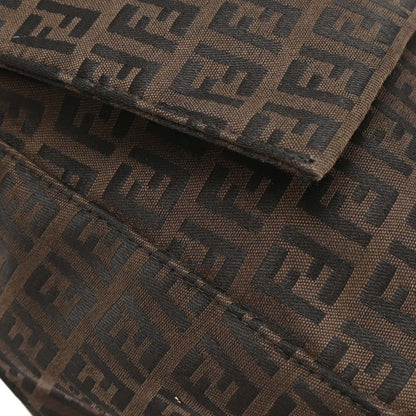 Fendi Brown Zucchino Mamma Baguette Handbag