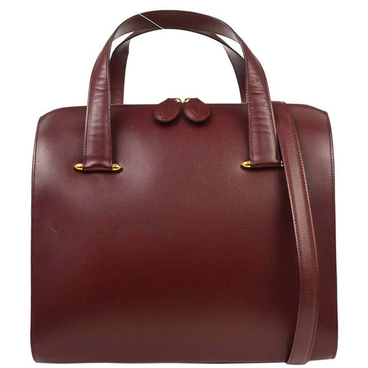 Cartier Bordeaux Handbag