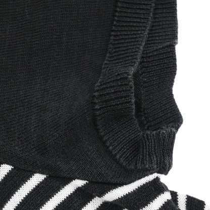 Chanel Short Sleeve Polo Shirt Top Black #42
