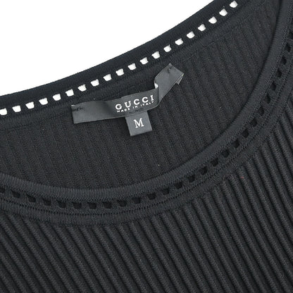 Gucci Setup Cardigan Sleeveless Dress Black #M