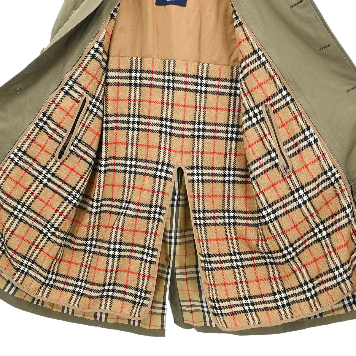 Burberry Trench Coat Khaki Short #52