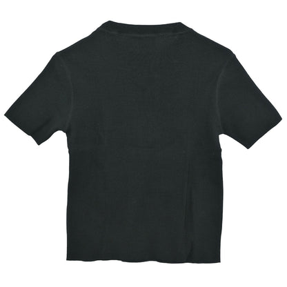 Chanel 2002 Short Sleeve T-shirt Top Black #40