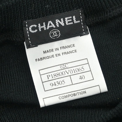 Chanel 2002 Short Sleeve T-shirt Top Black #40