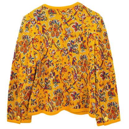 Yves Saint Laurent Cardigan Yellow #M