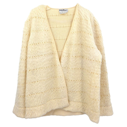 Salvatore Ferragamo Cardigan White #S