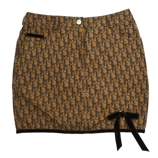 Christian Dior 2005 Skirt Trotter Romantic Brown #36