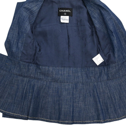 Chanel 2009 Denim Jacket Blue #34