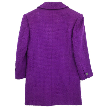 Chanel 1997 Jacket Coat Purple #36