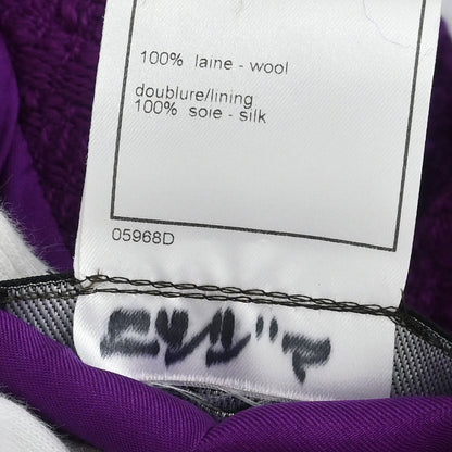 Chanel 1997 Jacket Coat Purple #36