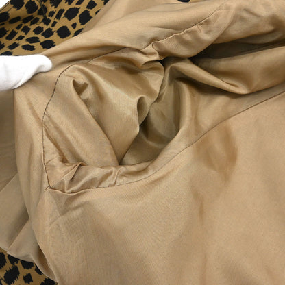 Celine Coat Leopard Brown
