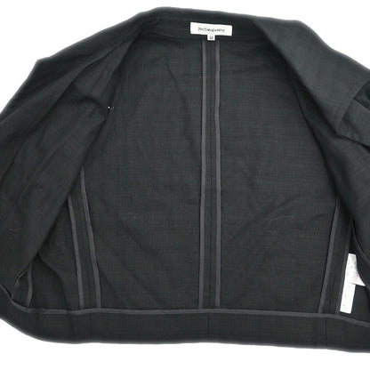 Yves Saint Laurent Setup Suit Jacket Skirt Black #36