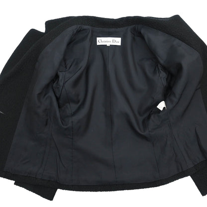 Christian Dior Single Breasted Jacket Black #36–38