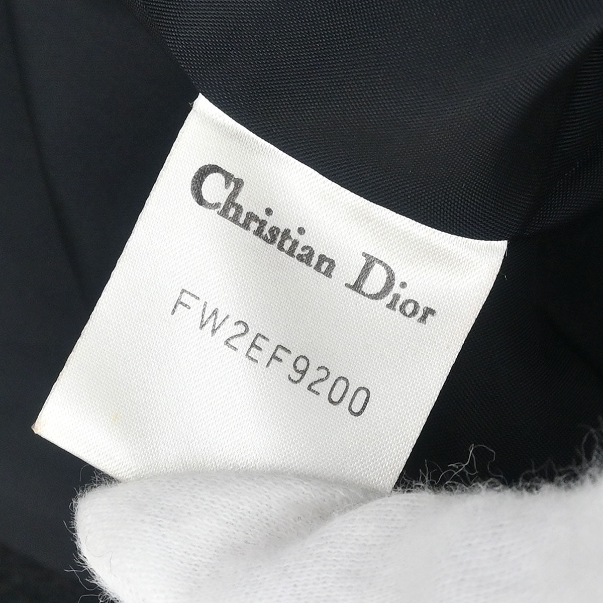 Christian Dior ブラック コート　36サイズ Christian Dior Single Breasted Jacket Black #36–38 – AMORE