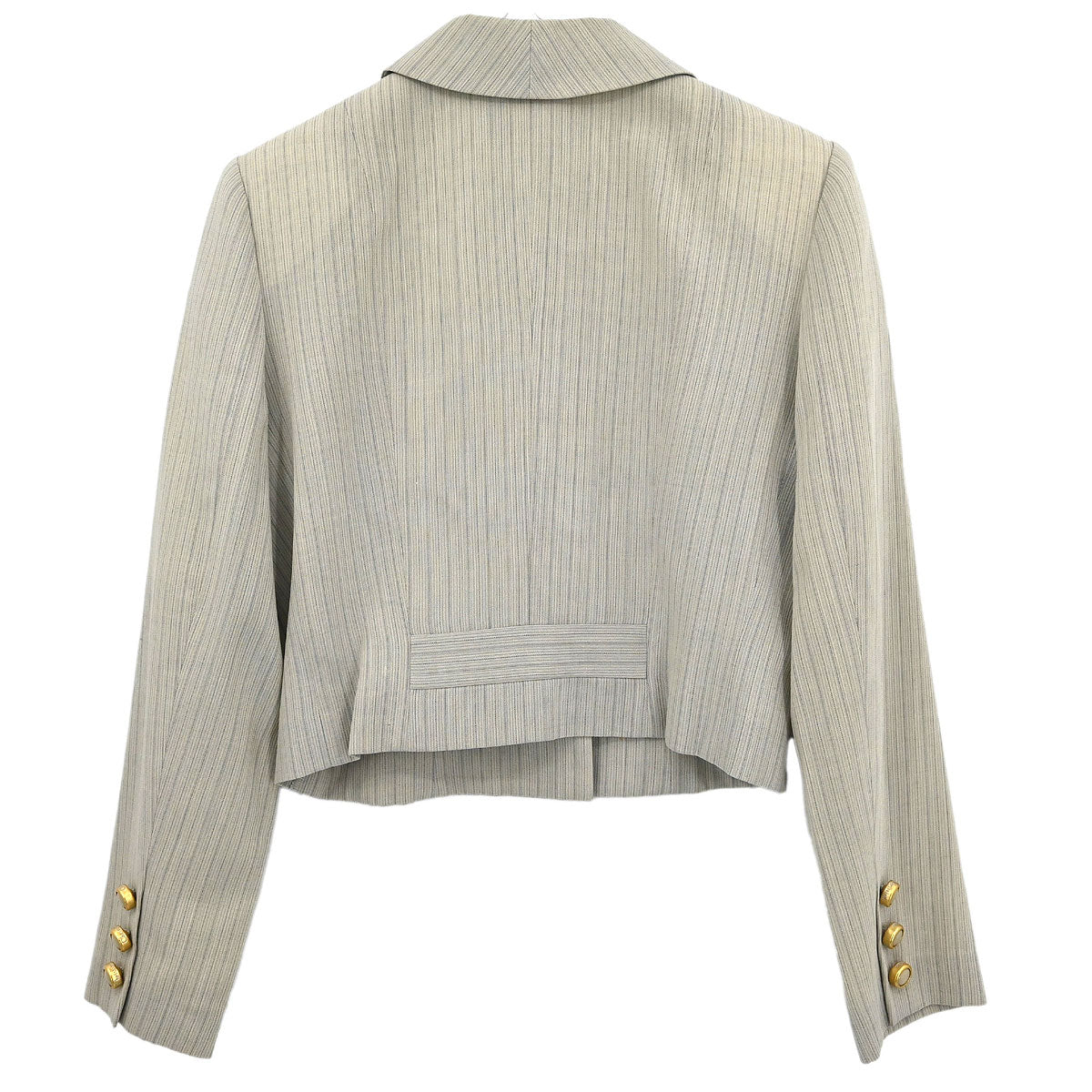 Christian Dior Single Breasted Jacket Light Gray #36–38