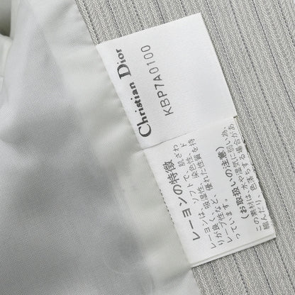 Christian Dior Single Breasted Jacket Light Gray #36–38