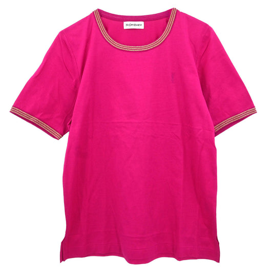 Yves Saint Laurent T-shirt Top Pink #M