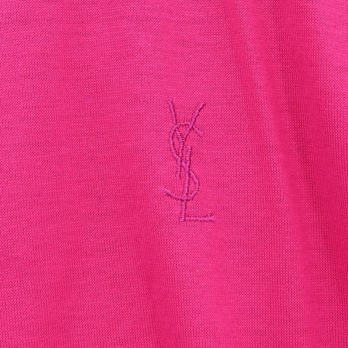Yves Saint Laurent T-shirt Top Pink #M