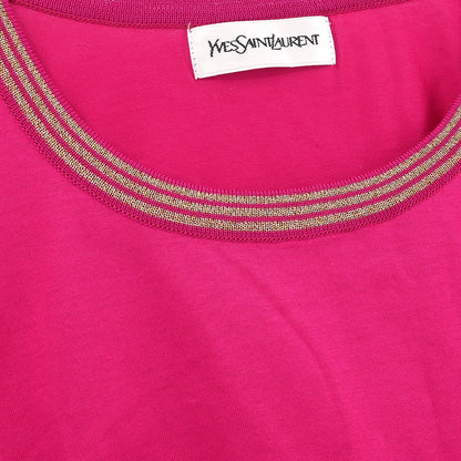 Yves Saint Laurent T-shirt Top Pink #M