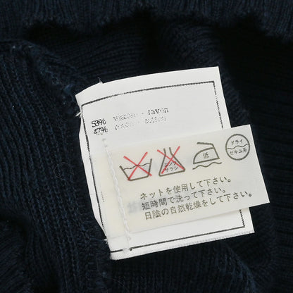 Chanel 1996 Short Sleeve Top Navy #38