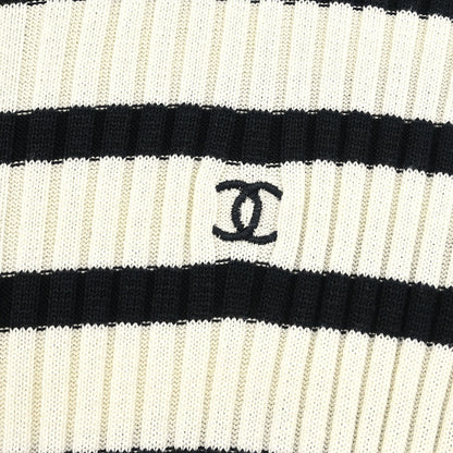 Chanel 1998 Short Sleeve Top White #40