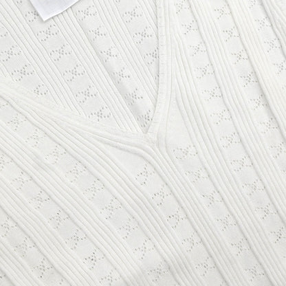 Chanel 2005 Sleeveless Tank Top White #38