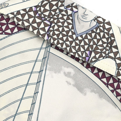 Hermes Sleeveless Shirt Top White #36
