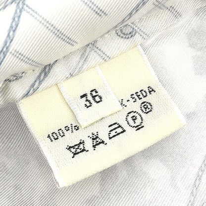 Hermes Sleeveless Shirt Top White #36