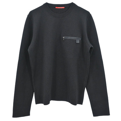 Prada Sport Sweater Top Black