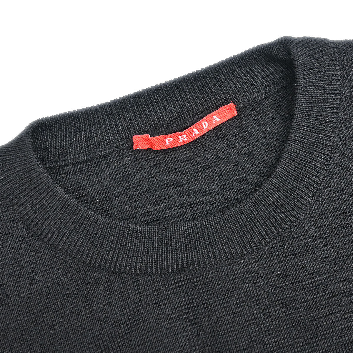 Prada Sport Sweater Top Black