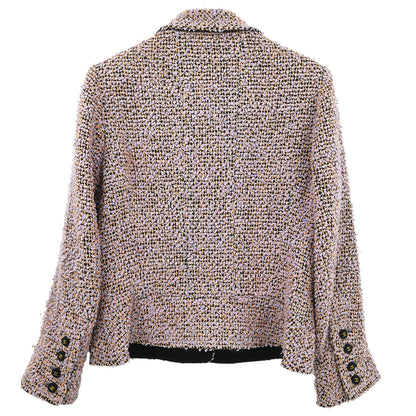 Chanel 1994 Single Breasted Jacket Purple #42