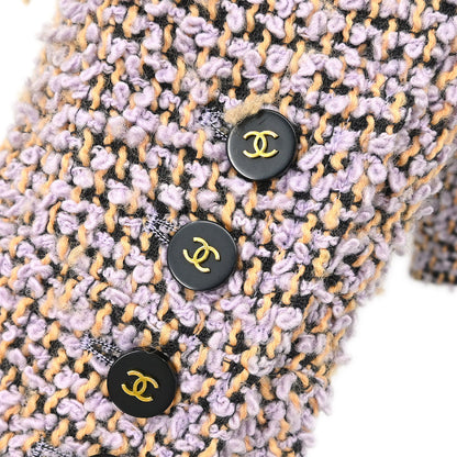 Chanel 1994 Single Breasted Jacket Purple #42