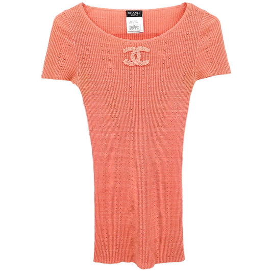 Chanel 2009 Short Sleeve Top Pink #38