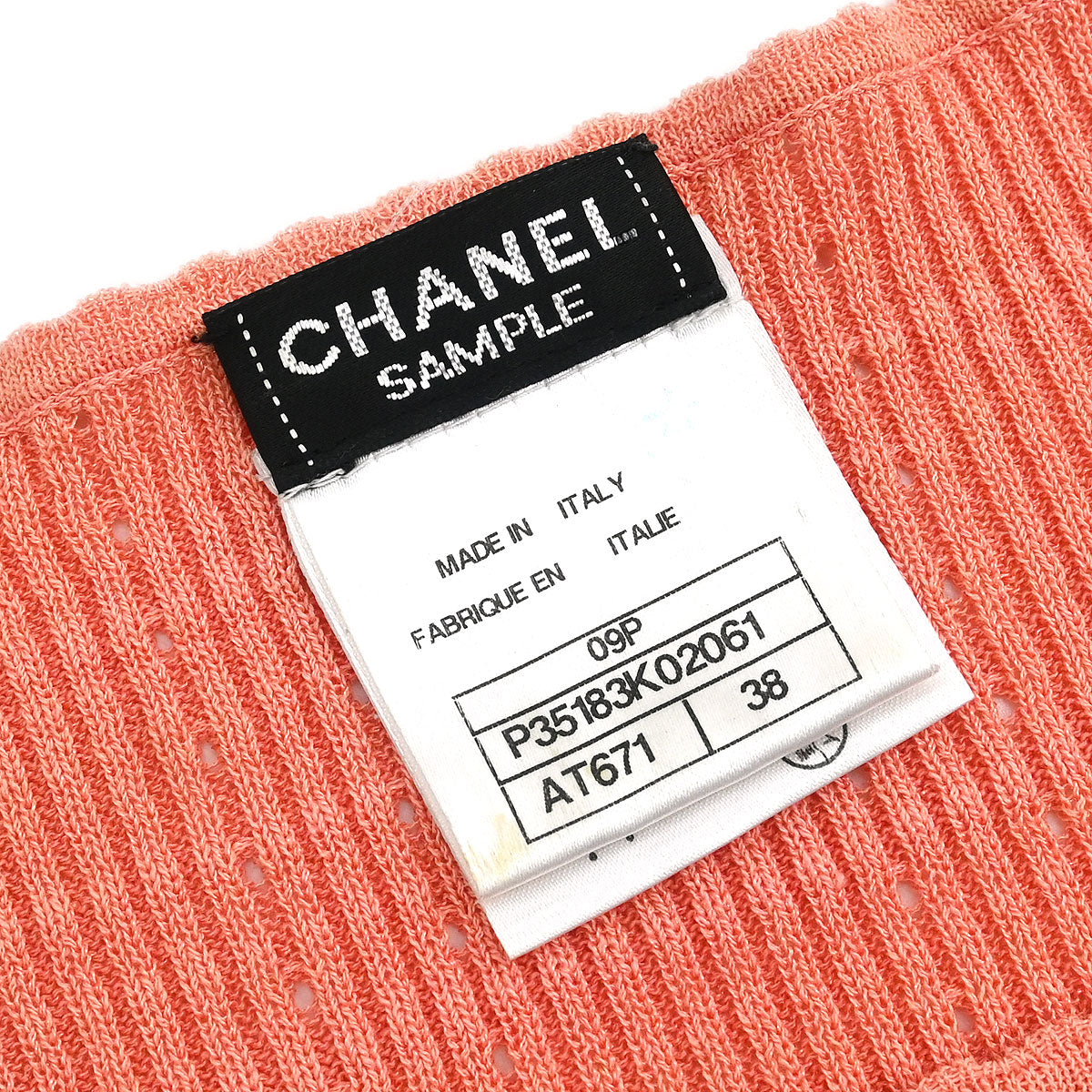 Chanel 2009 Short Sleeve Top Pink #38