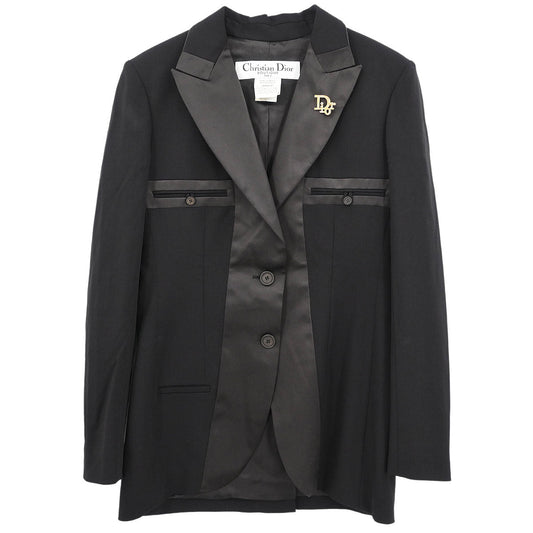 Christian Dior 2001 Single Breasted Jacket Black #38
