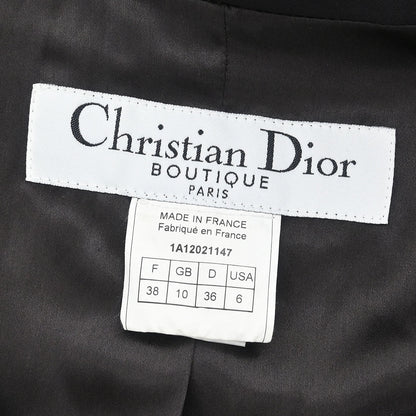Christian Dior 2001 Single Breasted Jacket Black #38