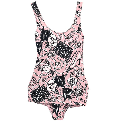 Chanel Swimwear Swimsuit Pink #34