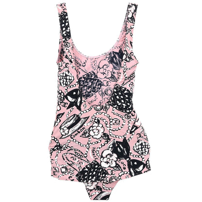 Chanel Swimwear Swimsuit Pink #34