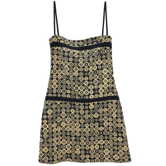 Chanel 2003 Camisole Dress Black #38