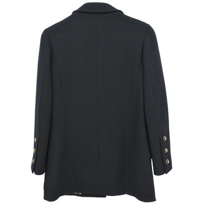 Chanel 1995 Single Breasted Jacket Black #38