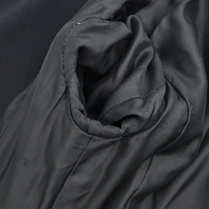 Chanel 1995 Single Breasted Jacket Black #38