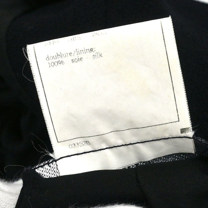 Chanel 1995 Single Breasted Jacket Black #38