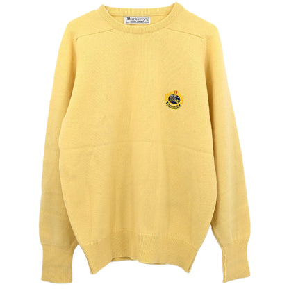 Burberrys Sweater Top Yellow M5 #40